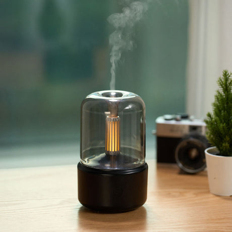 Mist Maker Fogger Aroma Light Humidifier