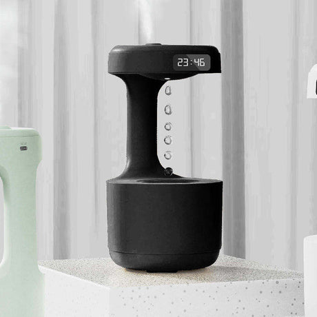 Anti-Gravity Humidifier With Clock Water